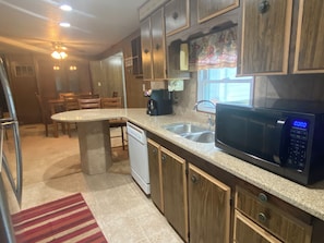 Kitchen includes all amenities from home for your convenience.