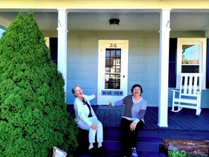 Happy Campers at the Blue View