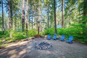 Fire Pit | Forested Views