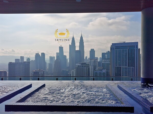 Rooftop pool