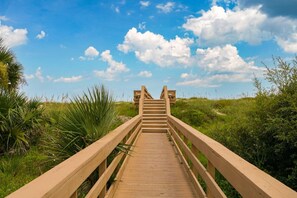 Take a stroll to the sand!