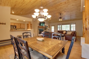 Dining Area | Dishware/Flatware | Trash Bags/Paper Towels