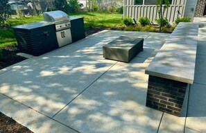 Community Grill Is Available for Guest Use
