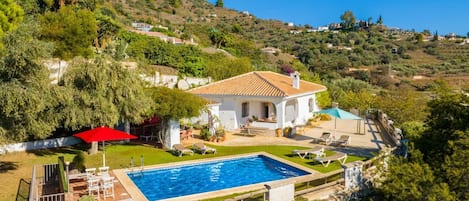 Aerial view of Villa La Higuera