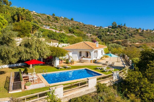 Aerial view of Villa La Higuera