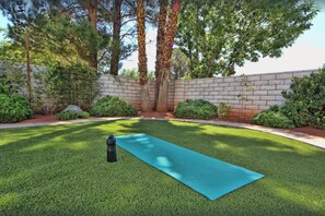 Yoga and Yard Spaces