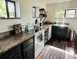 Well-stocked kitchen with all the essentials