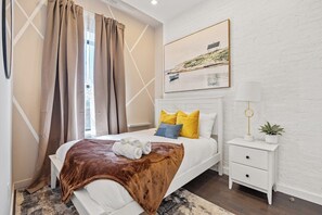 Restful retreat: Unwind in this cozy sanctuary, where dreams find their peaceful abode. 