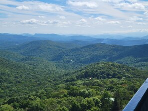 Vue depuis l’hébergement