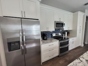 Fully Equipped Kitchen with New Appliances