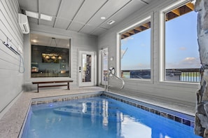 Private heated indoor pool