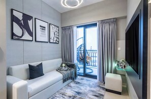 A well-designed space with a touch of comfort in Dubai.