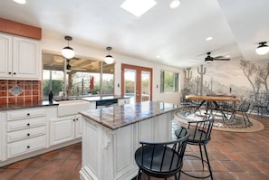 Where meals are made, memories are shared, and everything is brighter in our clean and pristine kitchen