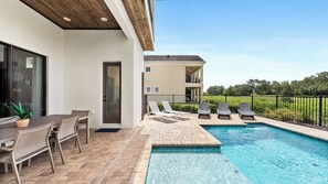 Pool with Loungers