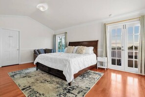 Main Bedroom Upstairs With Patio