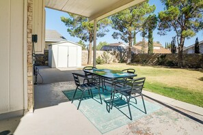 Private Covered Patio