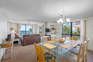 Light and Bright End Unit with floor to ceiling windows!