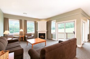 Find peace and rejuvenation in the cozy living room.