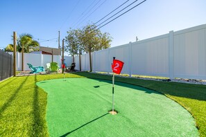 Putt Putt to keep everyone entertained!