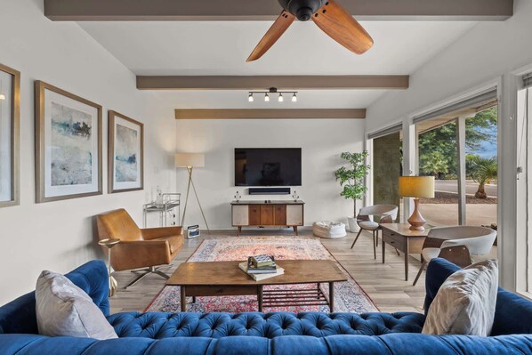 Mid Century Designed Living Room