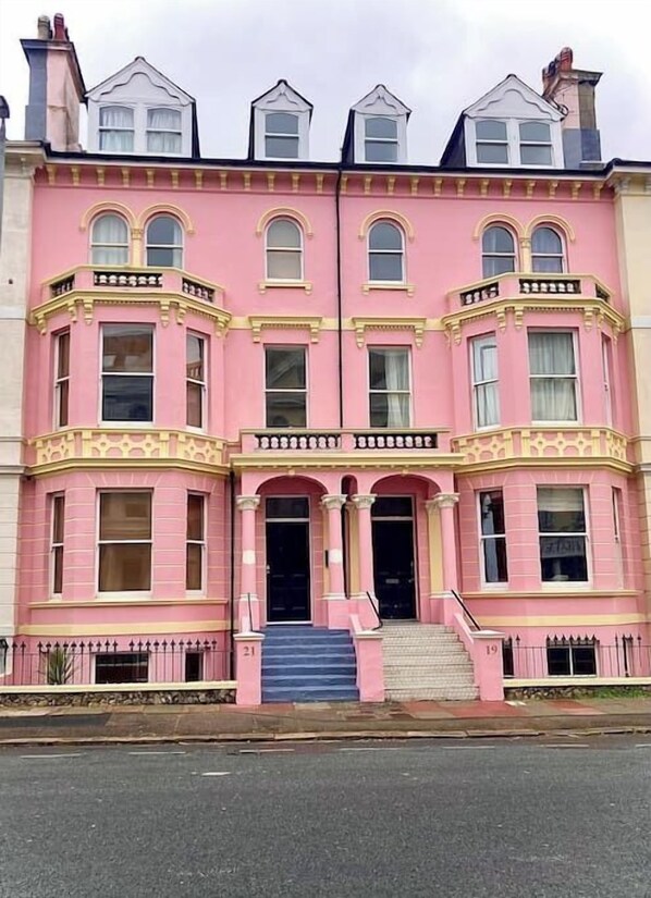 A Pretty Pink Palladian Palace.