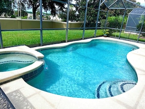 Private pool for you and your guests to enjoy