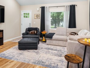Living Room with smart tv