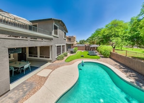 Pool, Patio and Quiet Greenbelt