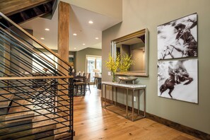 Welcome to your view of Gondola Pointe after entering the front door.