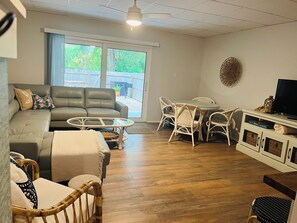 Living / Dining Room with New Sectional