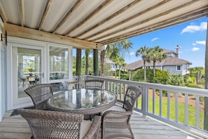 Hear the ocean from the multiple porches!