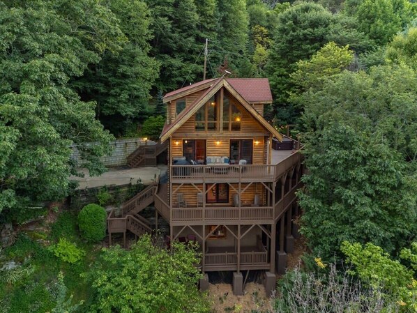 3 Story Cabin!