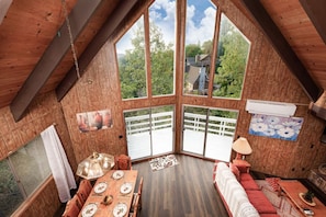 Stunning A Frame Window.