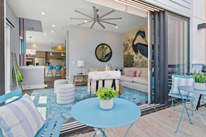 Welcome to Happy Stays' Living Area
