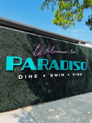 Grab a day pass at the Paradiso Lounge & Pool on the block!