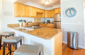 Kitchen with Bar Seating