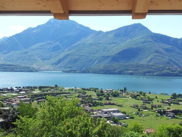 Blick von der Unterkunft