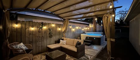 Night Time Hot Tub