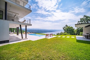 Croatia luxury family villa Abbazia Verde Opatija with private pool for vacation and rent