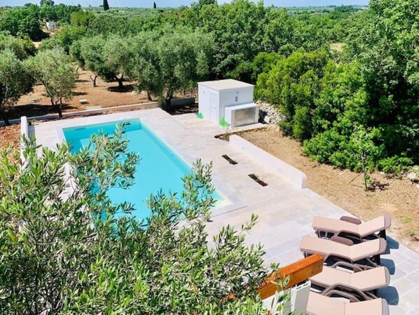 Extensive private grounds