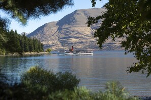 Views of the famous TSS Earnslaw from Q1