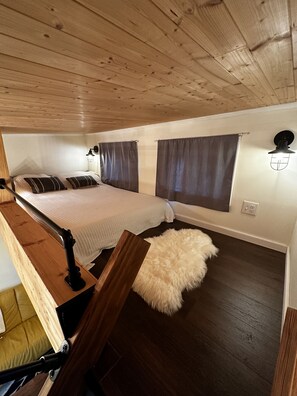 Luxury loft bedroom