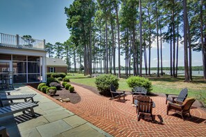 Spacious Outdoor Area | Fire Pit | Water Access