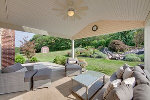 Covered Patio | Quiet Neighborhood