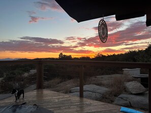 Sunsets from the deck