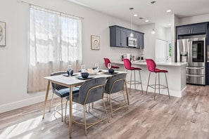 This new construction 3 bedroom / 2 bath home is complete with all brand new stylish furnishings