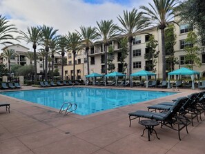 1 of the 2 community pools with cabanas
