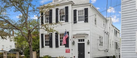 Welcome to your newly renovated downtown Charleston house! With 8 bedrooms this property is perfect for large groups! You can walk to just about anywhere downtown and have on-site parking at the same time!