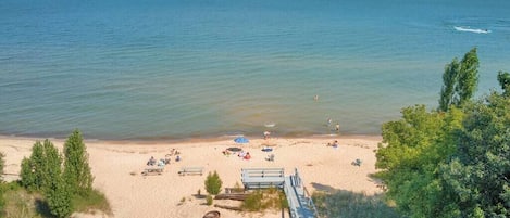 Beach access just down the street!