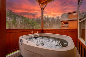 Bain à remous extérieur